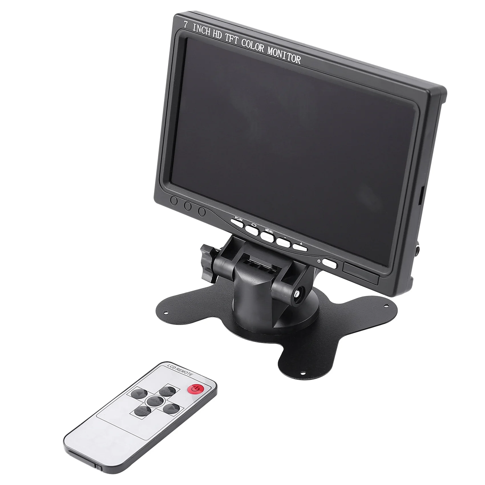 A97I-7 Inch Portable Monitor 1024X600 Display -Compatible/VGA/AV Photography Monitor EU Plug