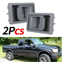 2Pcs For Toyota Inside Interior Door Handle Right Left Set Gray Pickup Tacoma 4Runner