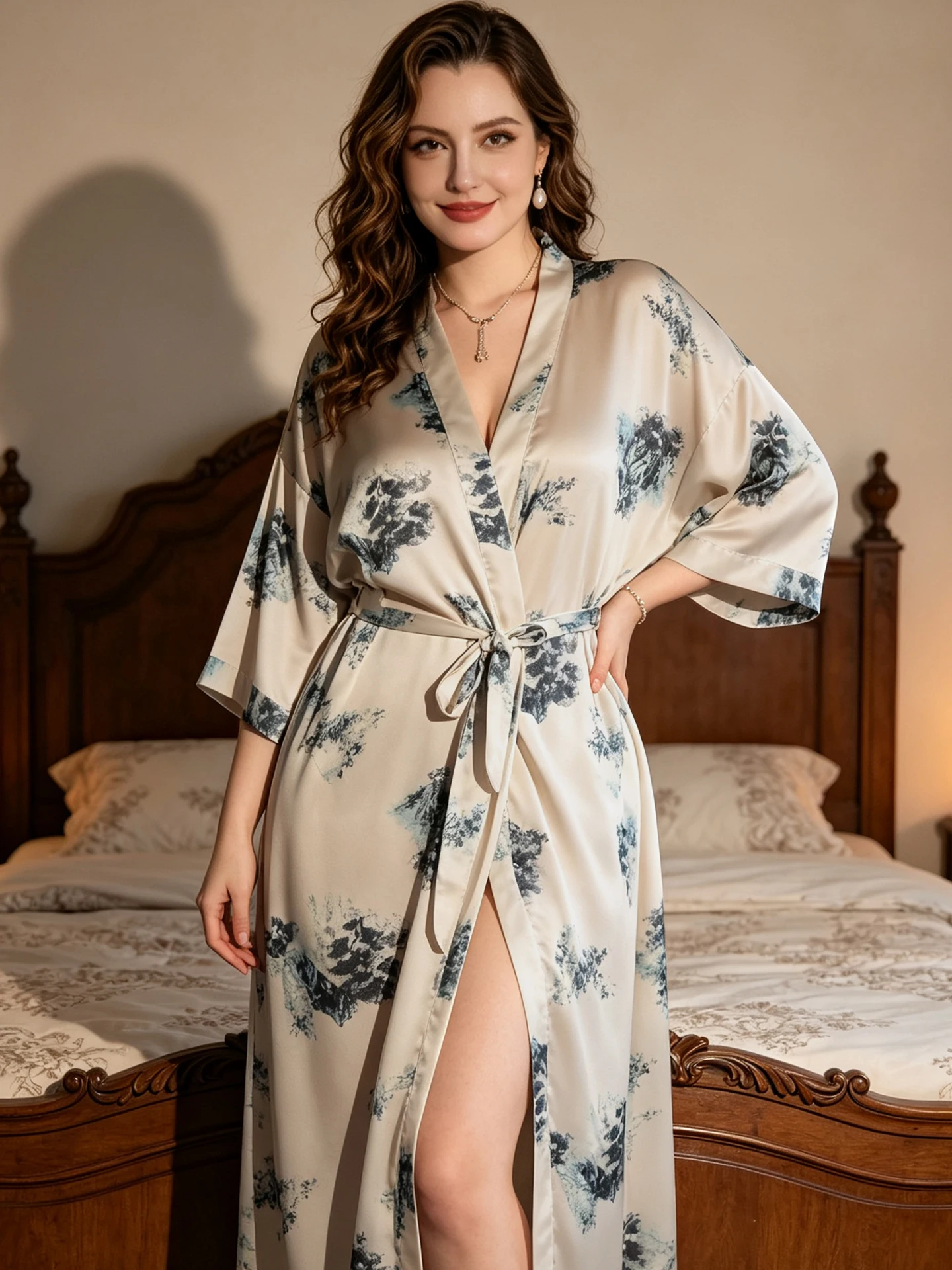 bata-de-pijama-larga-de-seda-para-mujer-ropa-de-dormir-de-verano-estampada-comoda-talla-grande-con-cinturon-diseno-floral