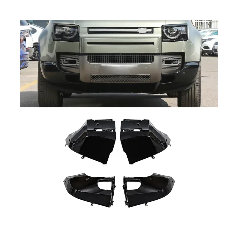 Bumper Protective Corners for Land Rover Defender 2020-2024 Front Bumper Bracket Premium