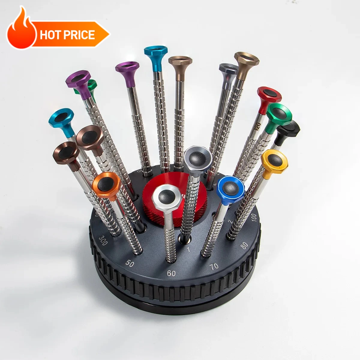 

New Watch Repair Tools 12PCS Stainless Steel Screwdrivers and 6PCS Needle Pen Set with Adjust Function for Watchmakers