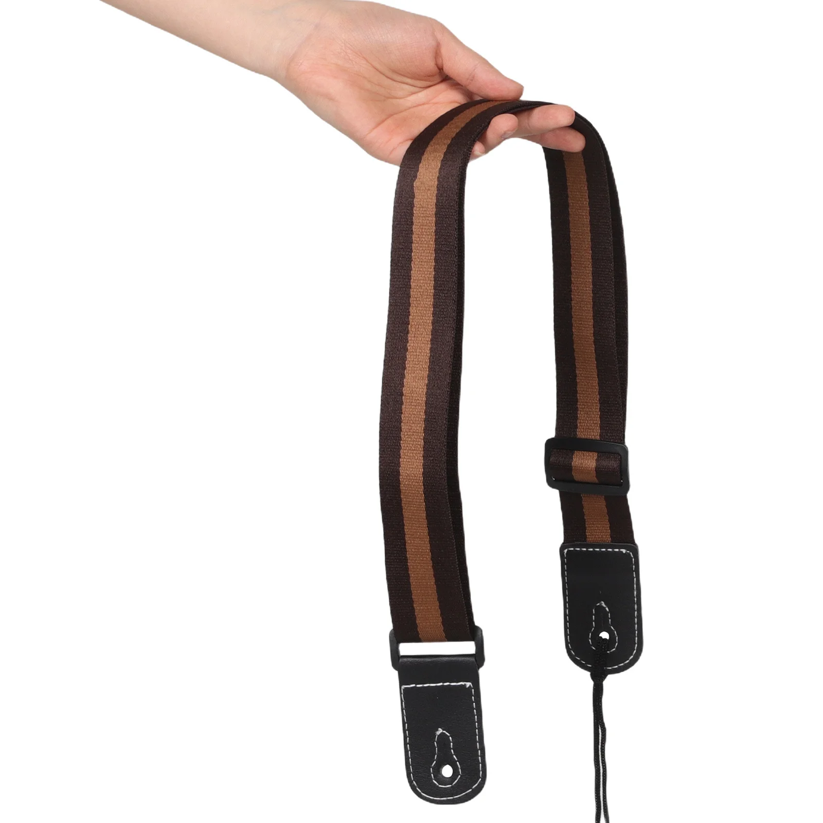 

3pcs Adjustable Wide Guitar Straps Replacement Vintage Shoulder Belt For Acoustic Electric Bass Durable Polyester Comfortable