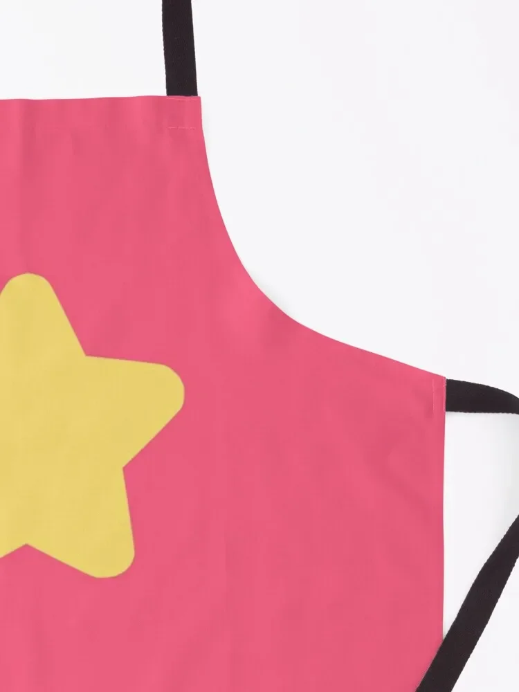 Yellow Star on Midnight Sun Apron christmas chef costume Apron