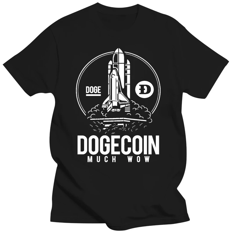 Dogecoin To The Moon T-Shirt - BTC $DOGE Coin Meme Reddit Crypto - 6 colours