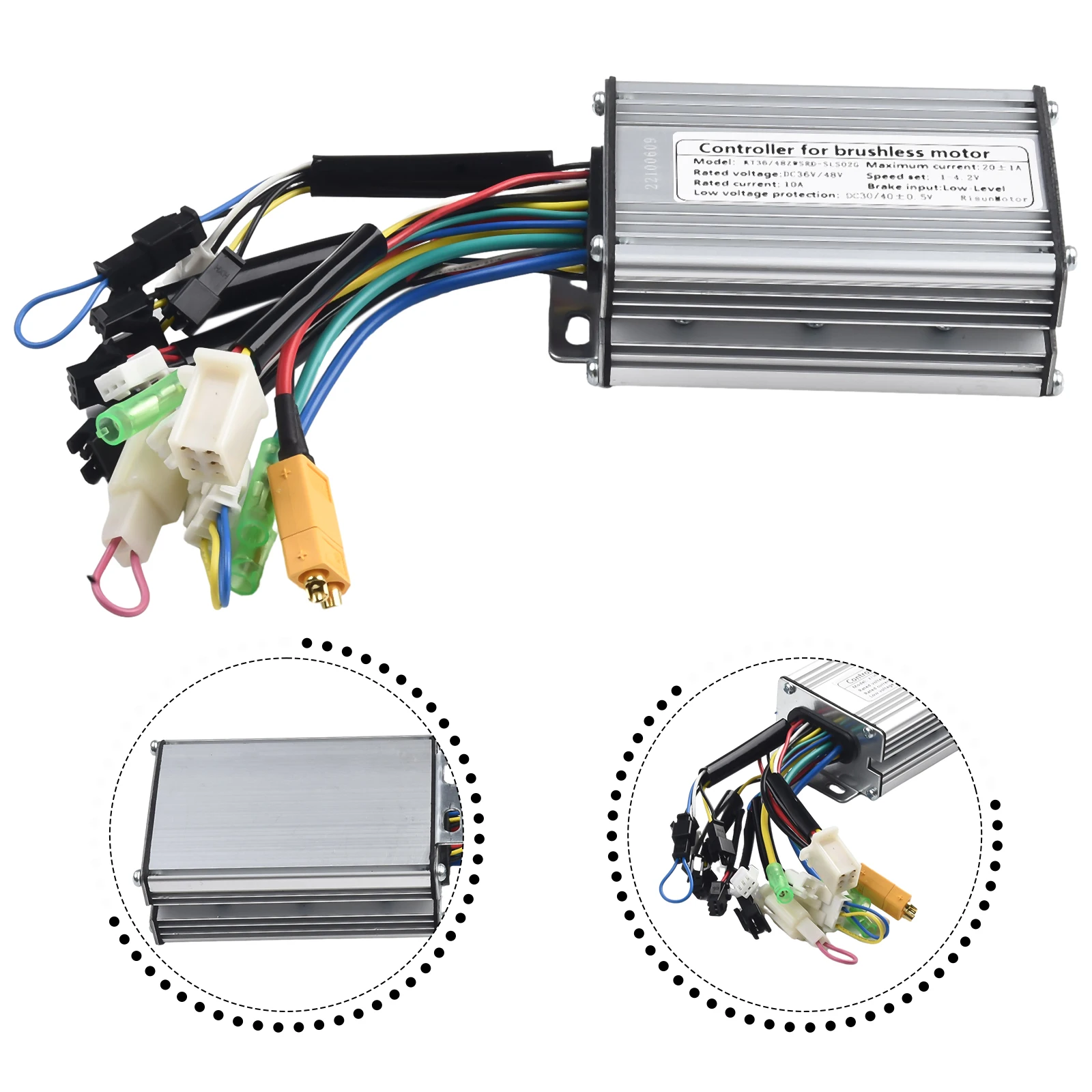 for kt-24V E-Bike for kt Controller Square Sine Wave 360W/480W 6 Mosfet Brushless DC24V/36V Imitation for torque