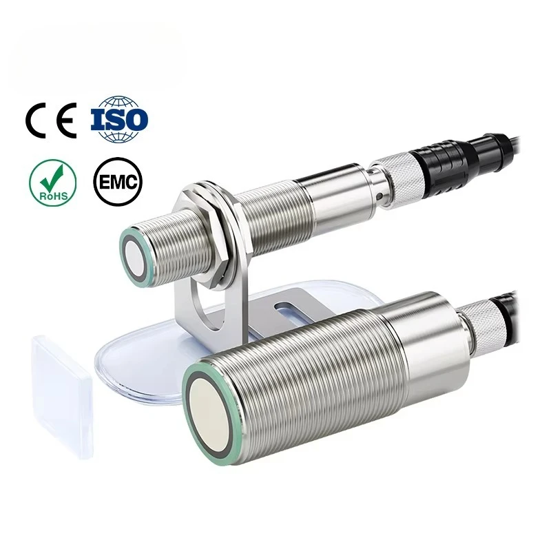 High Stability Anti-Fog Dust-Proof Waterproof Ultrasonic Sensor with Background Suppression and Diffuse Reflection Features