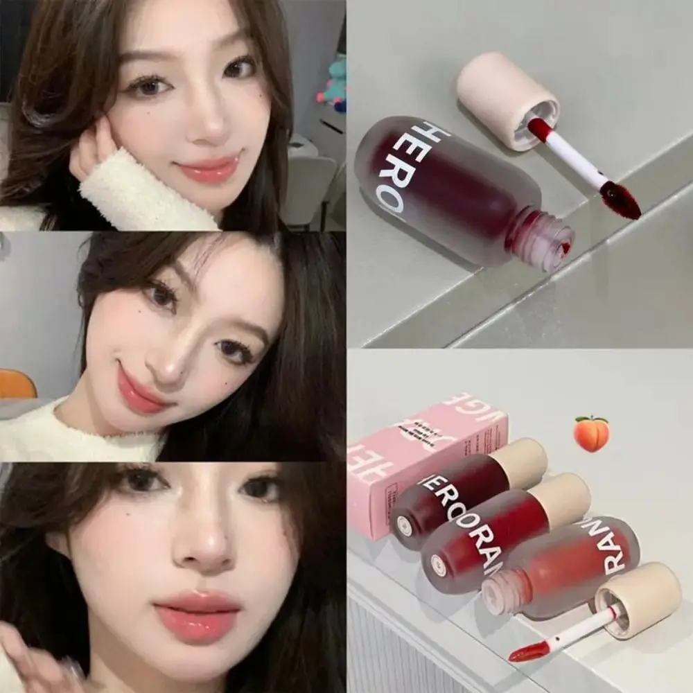 Nuovo smalto per labbra a specchio lucido Tinta per labbra schiarente per la pelle a lunga durata Lucidalabbra per acqua Adatto ai studenti