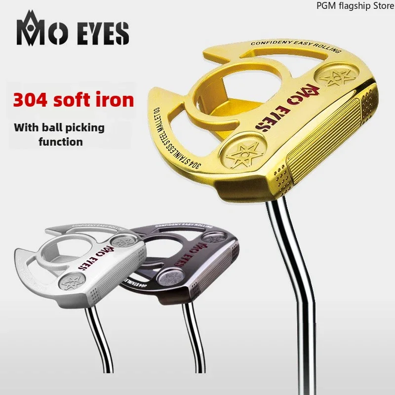 

MOO EYES Professional Golf Club Putter Inclined Hosel Soft Iron Casting TUG022