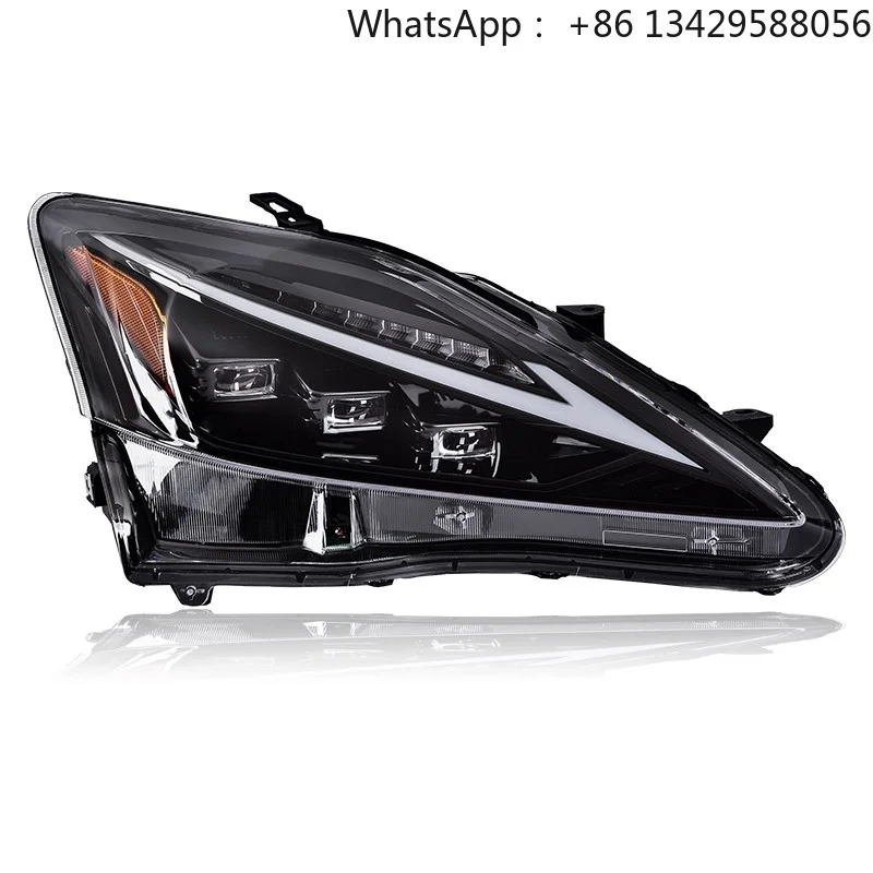 

New for Lexus IS LED Headlight Assembly for 06-12 Models 6000K Color Temperature 12V Voltage Daytime Running Lights Turn Signals
