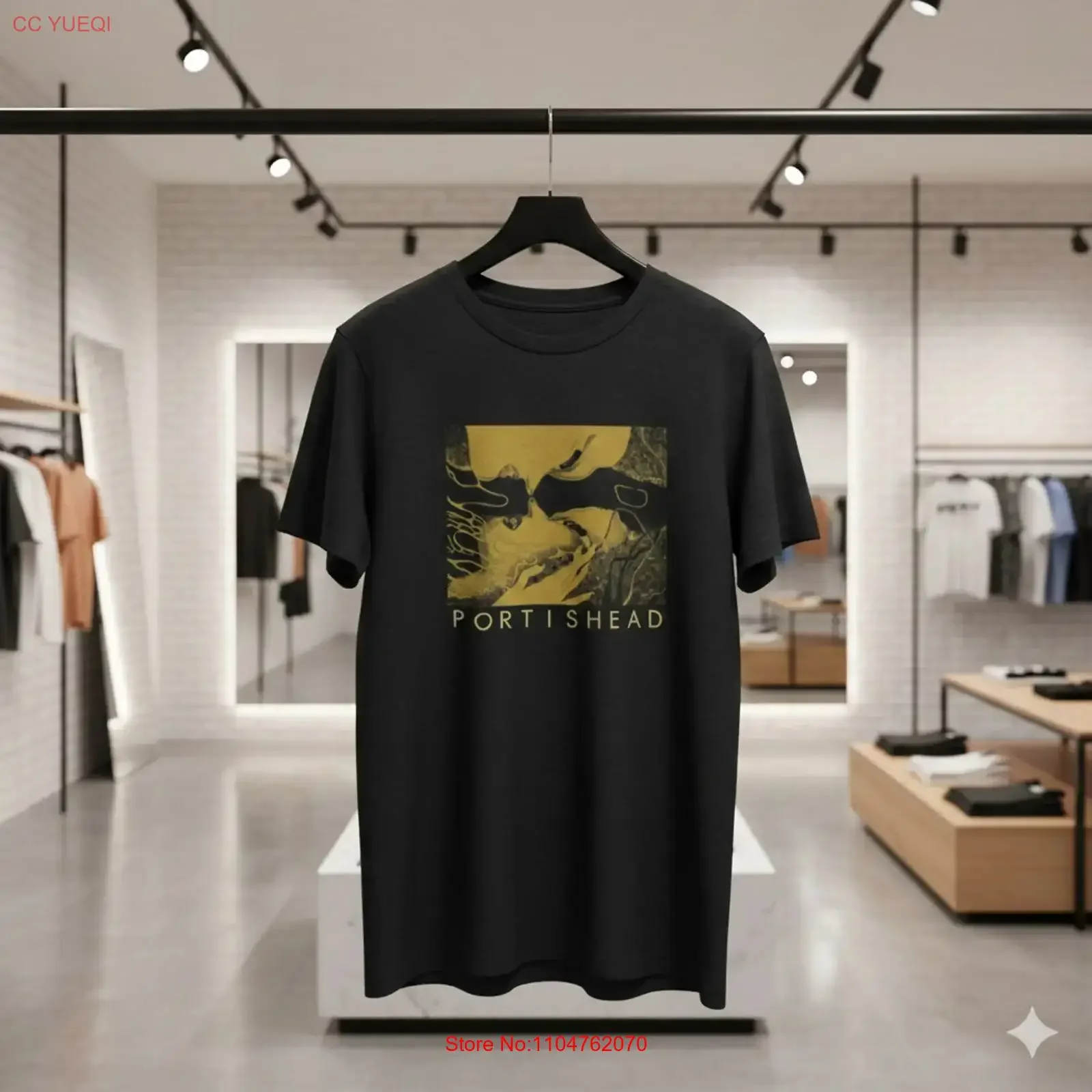 Portishead T Shirt Black Alternative Trip Hop Band S451 vintage Washed Comfortable Versatile designer clothes homme