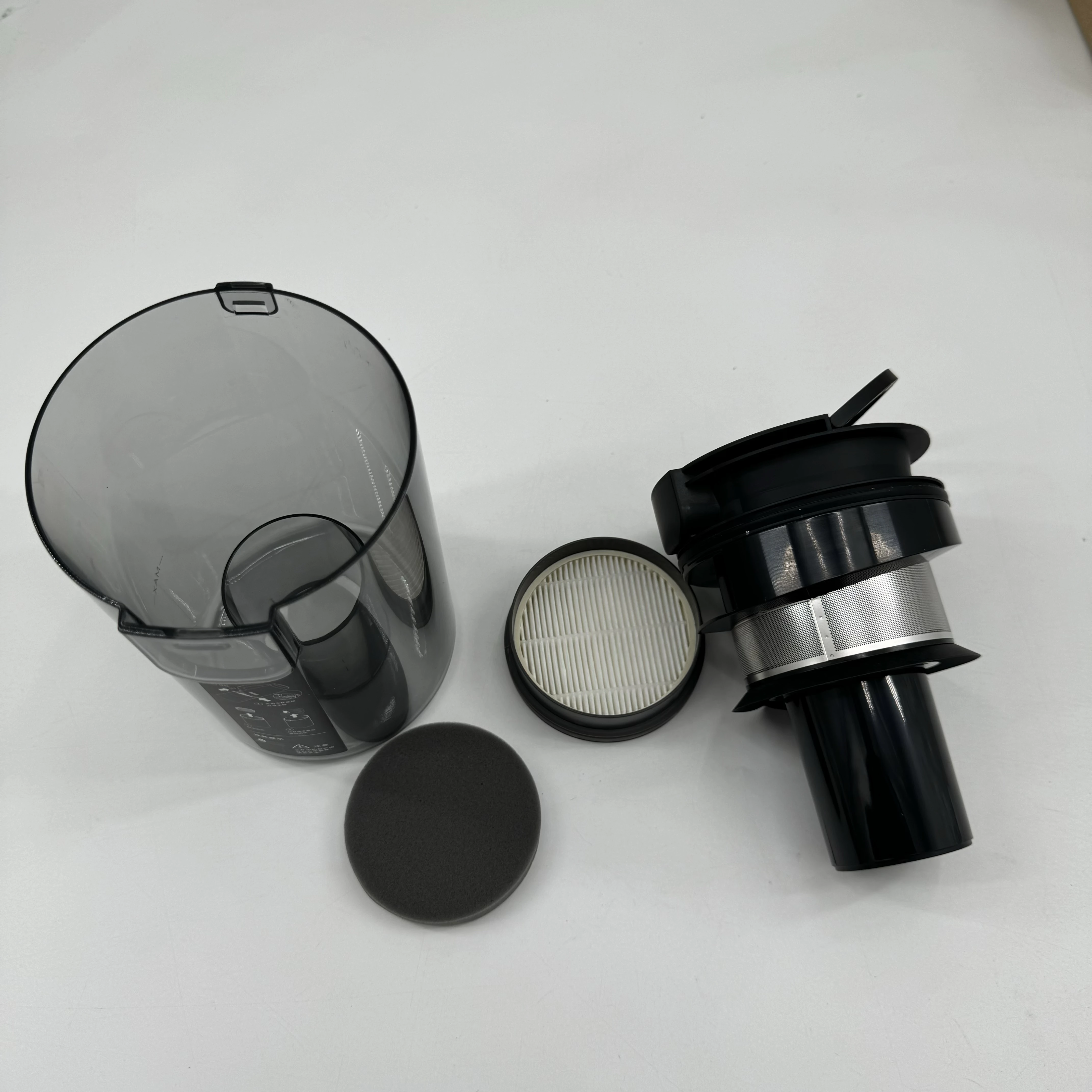 ملحق المكنسة الكهربائية Dreame M12 M13 M12pro M13S M12S M13pro، كوب غبار مع فاصل الإعصار وعنصر الفلتر (ملحق)