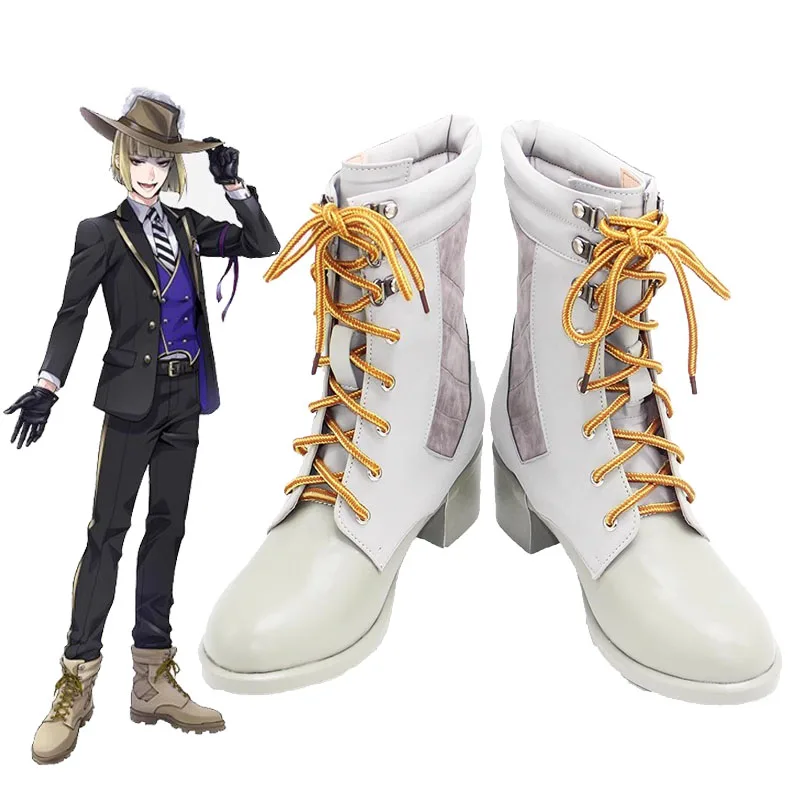 

Anime Rook Hunt Cosplay Boots Twisted-Wonderland Pomefiore I See You Rook Cosplay Shoes Anime and Game Exhibition Coser Boots