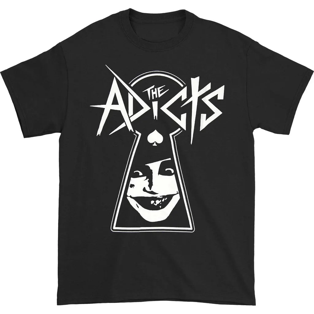 THE ADICTS KEYHOLE T SHIRT