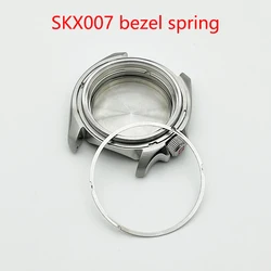 Mod SKX007 Bezel 120 Gasket Spring Stainless Steel Fitting SKX SKX007 009 Series Diving Watch Bezel Modified Spring Bar