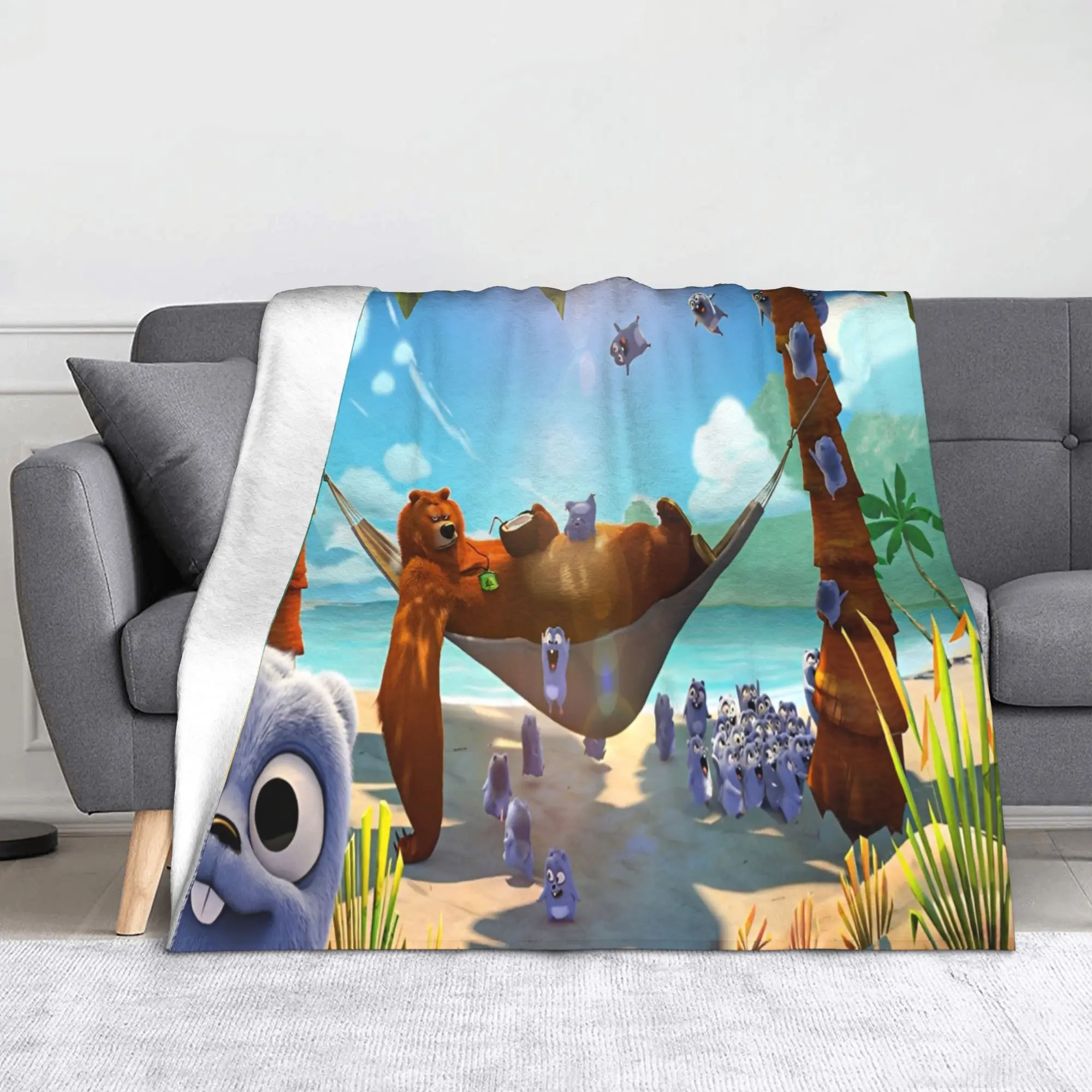 Grizzy Flannel Blan… - image