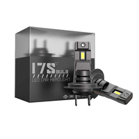 H7 LED Headlight Bulbs I7s H7 Mini Headlamp Plug and Play Lamp 60W Mini Wireless Car Headlight 6000K White 20000LM 12V Auto Lamp