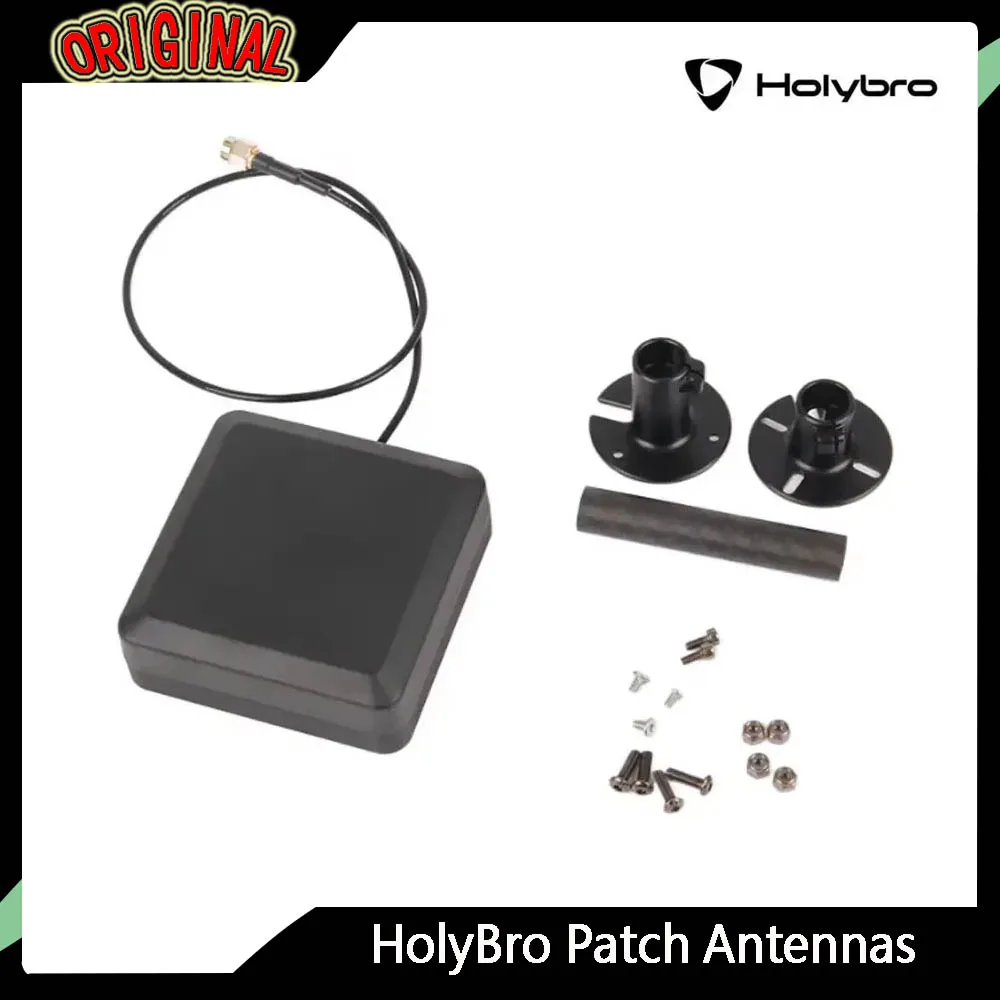 

HolyBro High-Precision Vertical Array Patch Antenna - Fixed Carbon Fiber GPS Mount for RC Drone UAV, Strong Signal