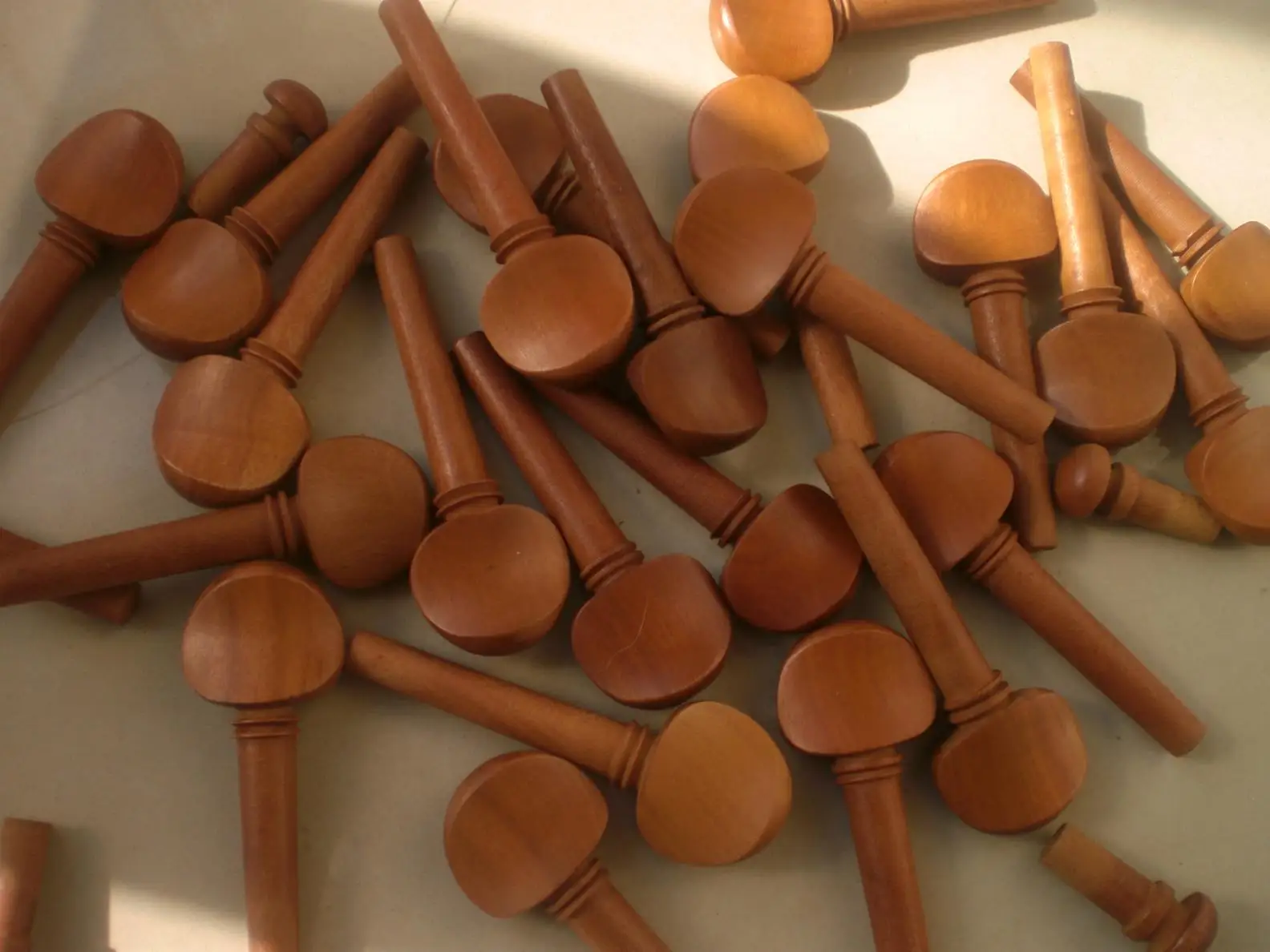 

20 PCs Violin Jujube Pegs for 4/4 Fiddle Parts