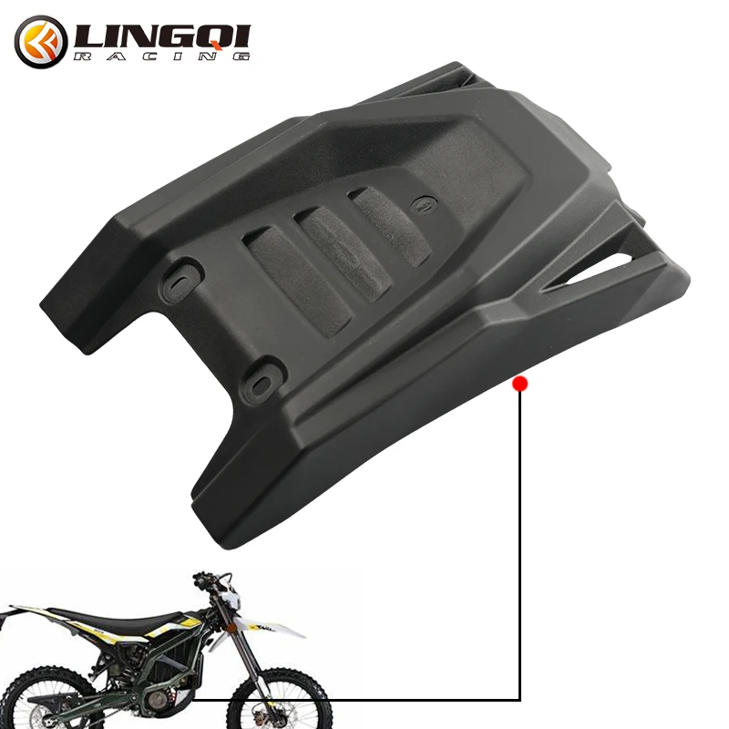 LINGQI RACING Electric Dirty Bike Accessories Chassis Protection Guard Plate Pan Protector Cover Fairing For Sur-Ron SurRon