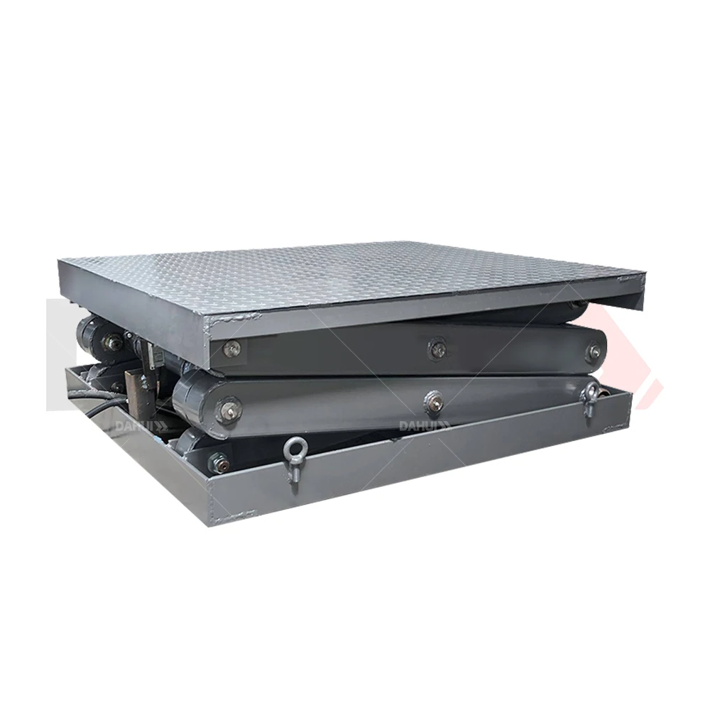 3T High Capacity Steel Stationary Scissor Lift Electric Lifting Table 1.3M Industrial Lift 2500x2000mm