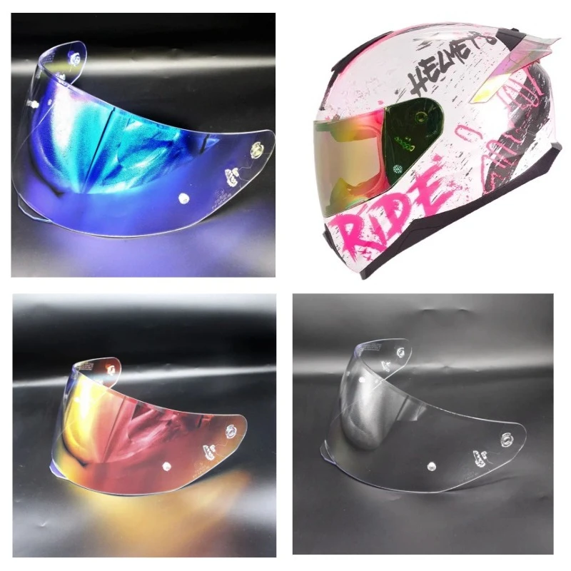 

Motorcycle Helmet Visor for LS2 FF802 FF352 Anti-UV Dustproof Helmet Lens Helmet Accessories Sunglasses