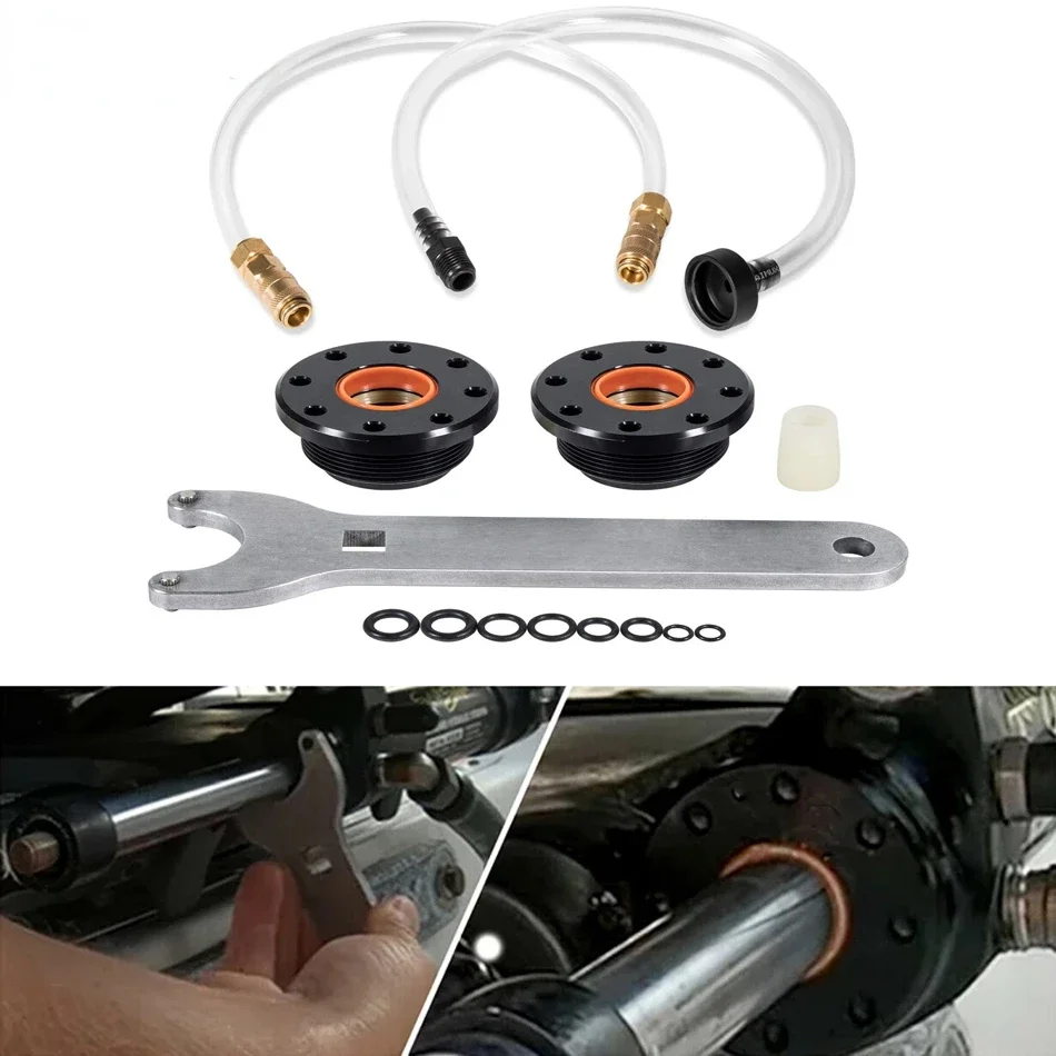 

Boat Front Mount Hydraulic Steering Cylinder Seal Kit For Seastar With Wrench Tool Accessories Parts Auto Car Repair Tool