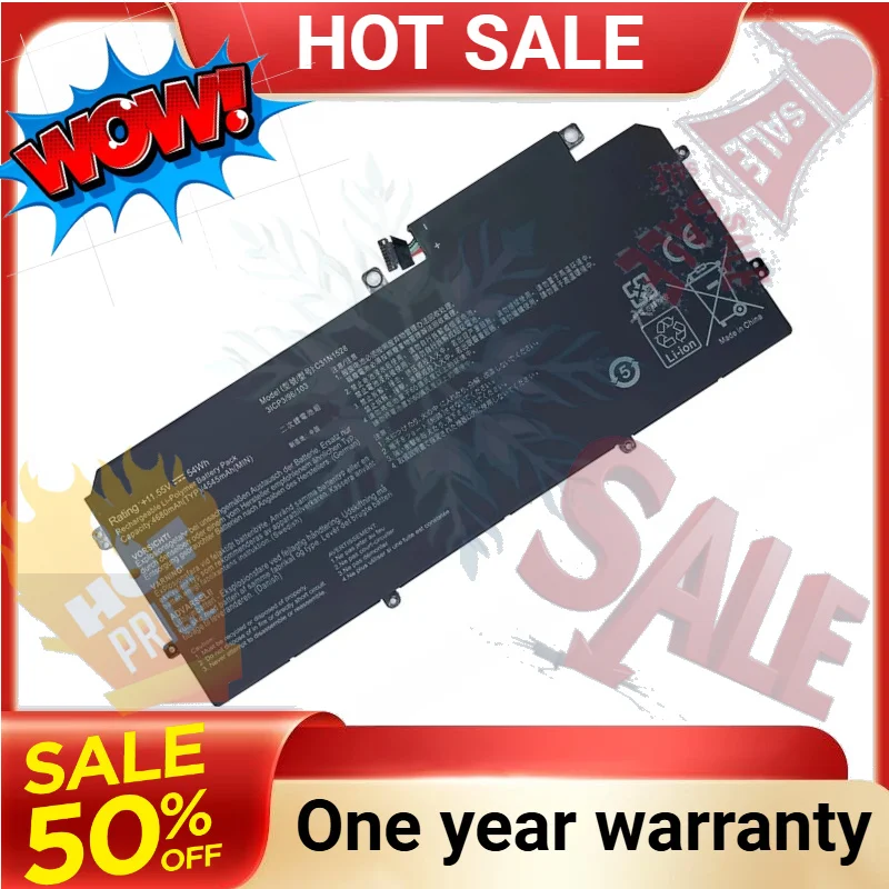 SWZY Suitable for ASUS U330/u U3000c U360/c/ca C31N1610 1528 Laptop Battery 11.55V 54WH Laptop Parts & Accessories Laptop Batter