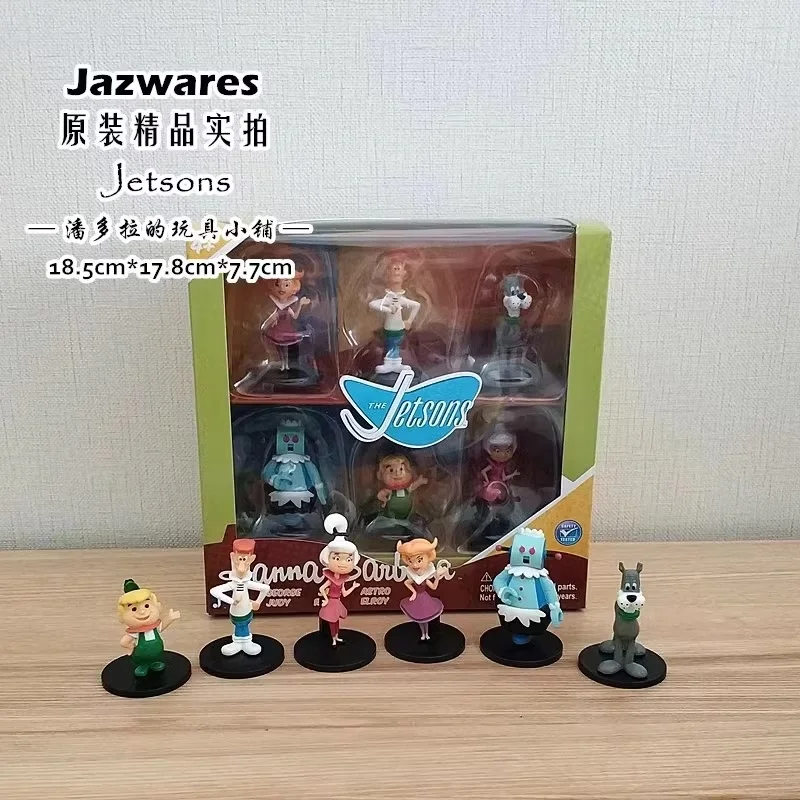 The Jetsons Cartoon Action Figure Modern Family Fashionable Toys Collectible Souvenir Anime Figures Desk Decoration Gift Toy