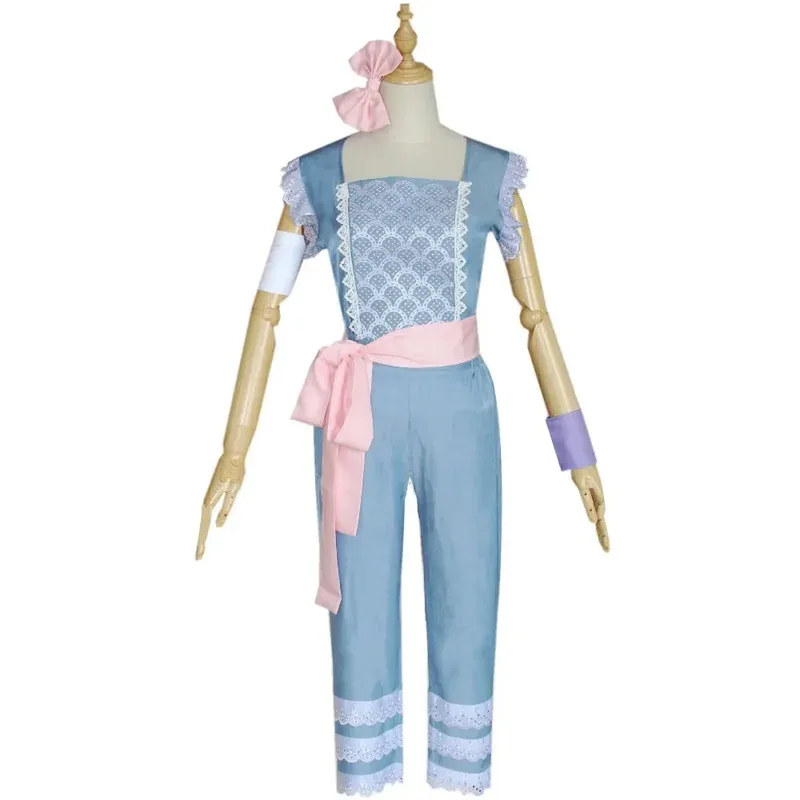 

COSda@Toy Story 4 Anime Story Shepherdess Baby Full Set Top Pants Cloak Cosplay Costume for Women Girl Halloween Party UniformCO
