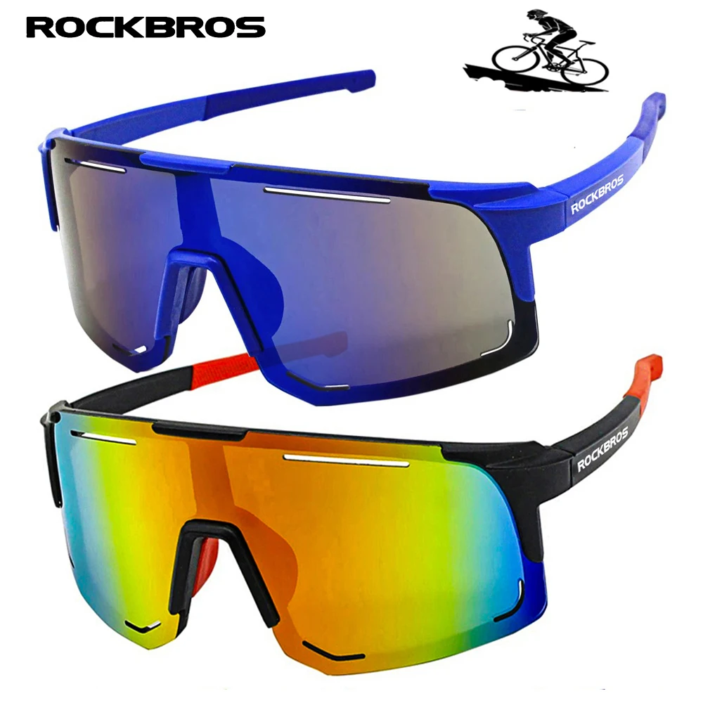 

Rockbros cycling sunglasses Women Men Sports Glasses UV400 Riding Eyewear Mountain Bike Road Bicycle Lenses With Case