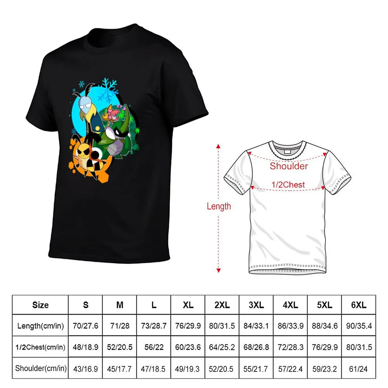 bugs on a fable T-Shirt Plus Size Short Sleeve T-Shirt