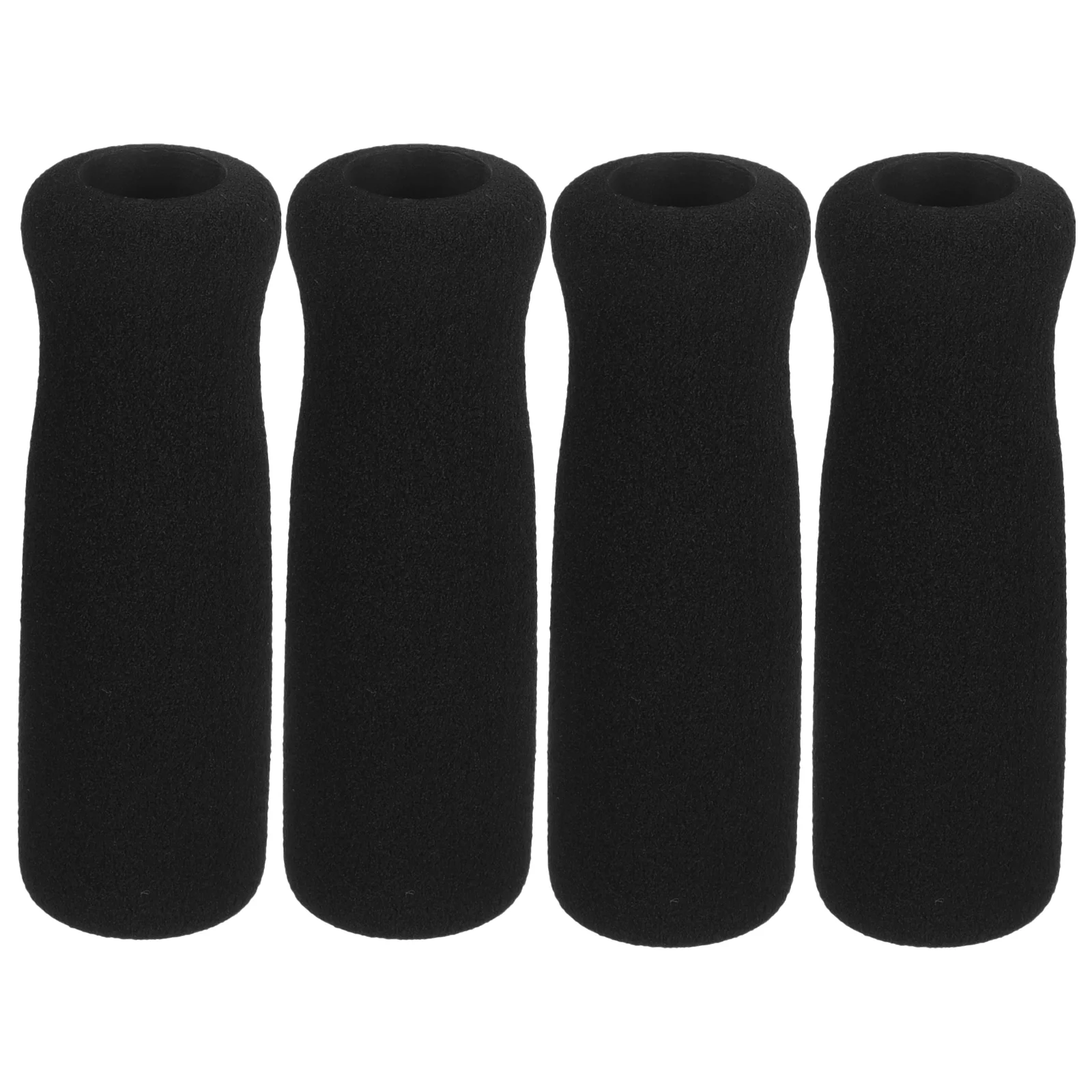 4 Pcs Cane Covers for The Elderly Seniors Crutch Handles Grip Grips Walking Stick Thicken Nonslip Accessories