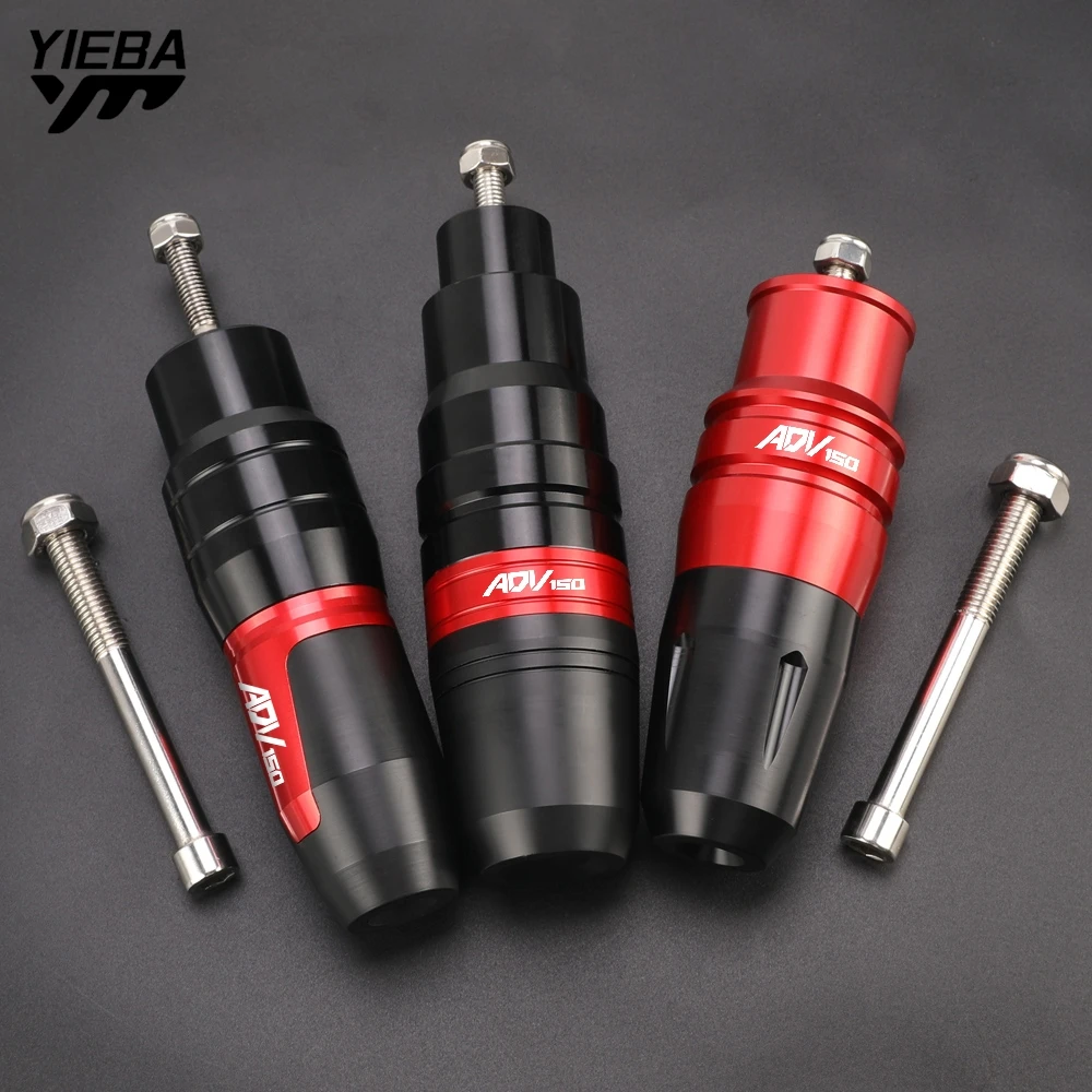 

ADV 150 Motorcycle CNC Aluminum Falling Protection FOR HONDA ADV150 2019 2021 2022 2023 Exhaust Slider Crash Falling Protection