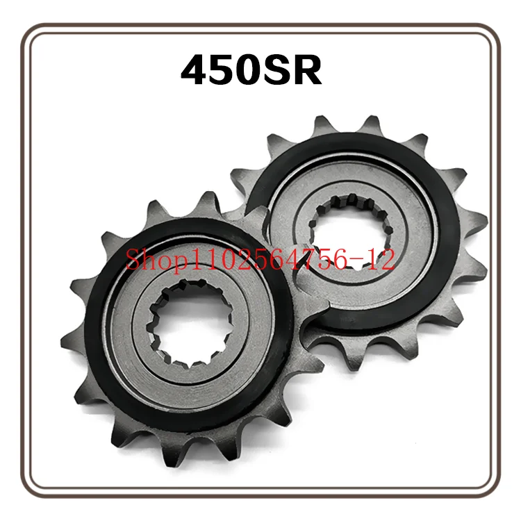 

13/14/15T for CFMOTO 450MT 450mt 450 MT Small Silent Durable Motorcycle Front Sprocket Chain Wheel
