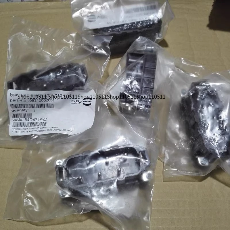 

Для разъема HARTING 09310062651, штекерный, HAN-6-HSB-STI, черный, высокотемпературный, RYTON-R4