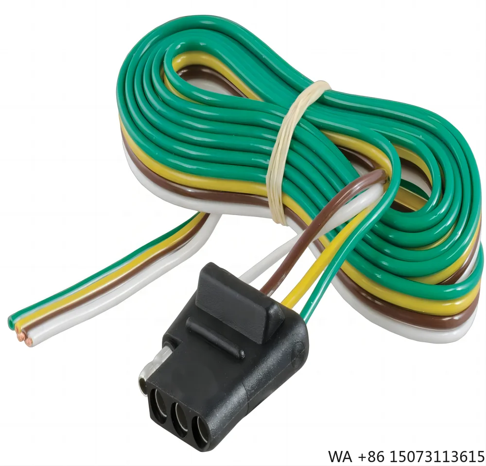 4ウェイボンデッドコネクタのテストと接続用の耐久性のある4ピンのトレーラーソケット