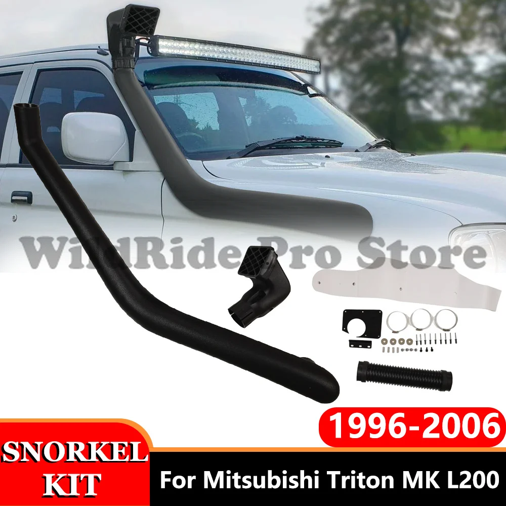 

Внедорожный пикап 4x4, автомобильные аксессуары, комплект воздушной баран, впускная трубка для Mitsubishi Triton MK L200 1996-2006, шланг для прогулок, дыхания, трубка