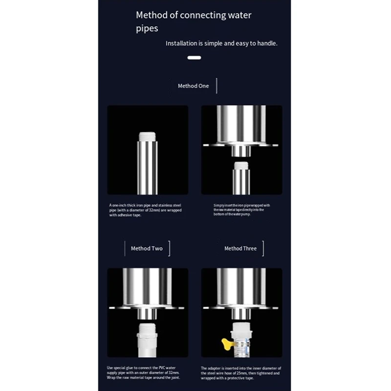 

Suction Pump, Stainless Steel Manual Water Jet Pump Domestic Well Hand Shake Suction Pump Groundwater for Home Garden-VVBC