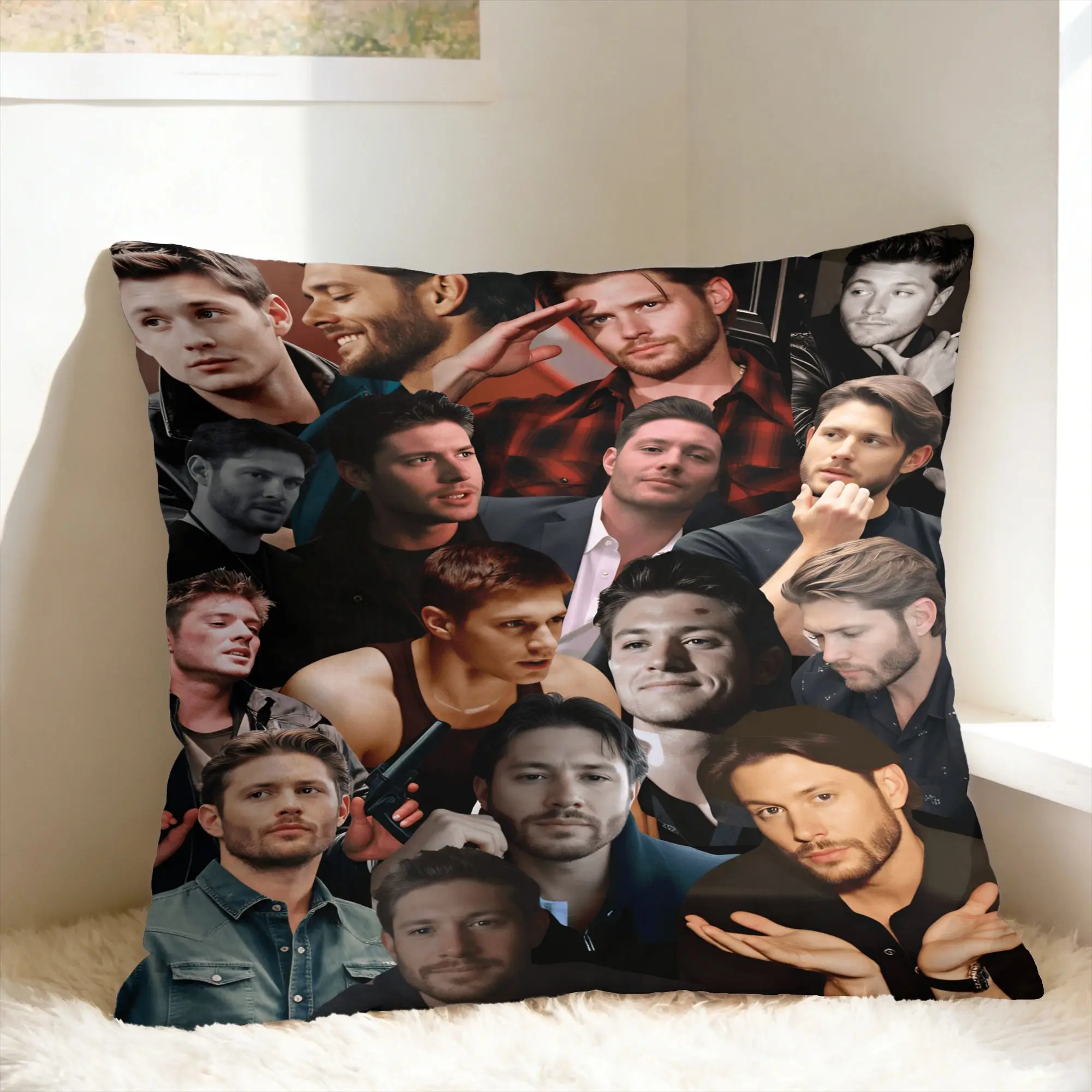 3D SPN Supernatural Sign Dean Sam Pillow Case  Kawaii Pillow Cover Soft Pillowcases For Living Room Sofa