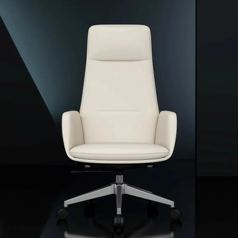 Boss chair leather business light luxury computer chair home office staff