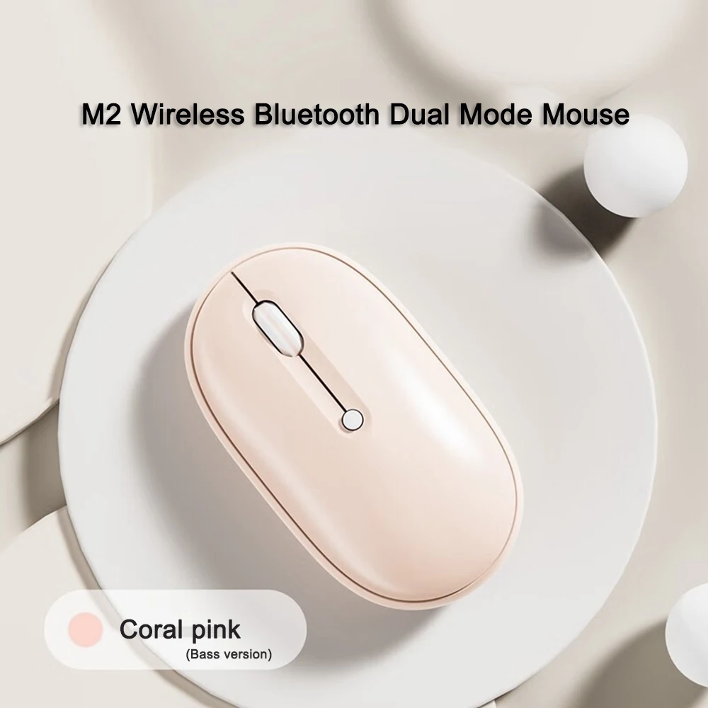 Souris sans fil M2 2.4 pour tablette et ordinateur portable, ergonomique, tactile, Bluetooth, à long terme, fourniture de bureau