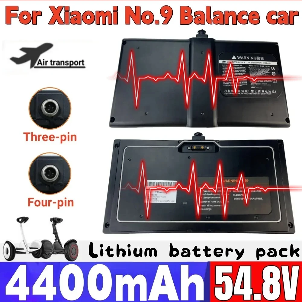 

Original 54.8V 4400mAh/5200mAh Battery Ninebot Balance Scooter For No.9 Balance Mini Pro Scooter 3PIN/4Pin Lithium Battery