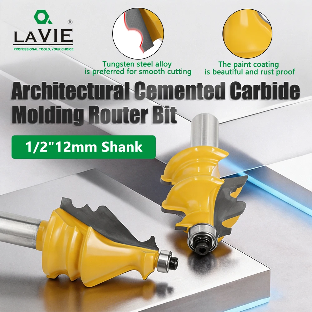 LAVIE 1pc Waist Handrail Bit 1/2