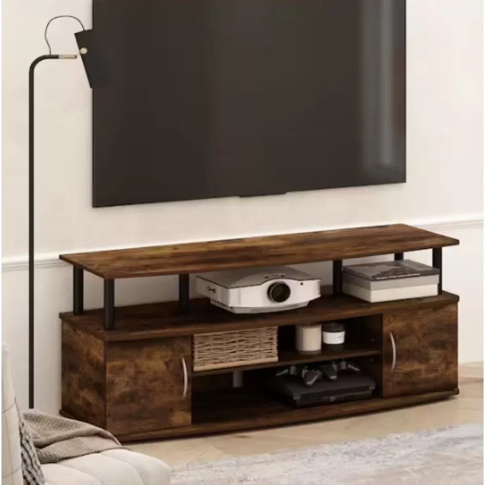 

Plain TV Stand Entertainment Center Fits TV's up to 55 in. tv stand living room furniture