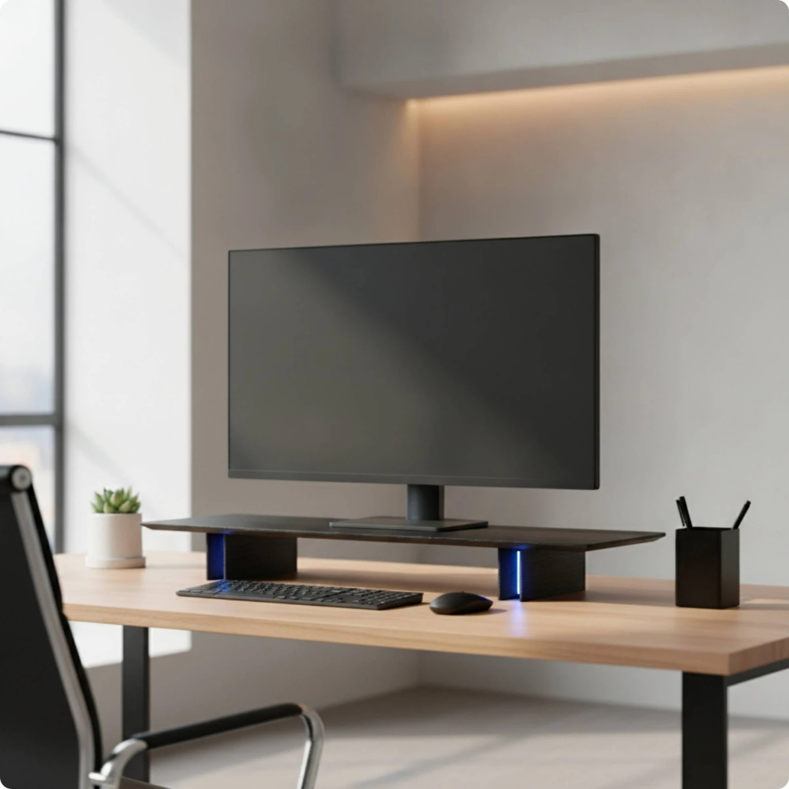 Rehausseur d'écran en bois mas - Monitor Riser Wood avis et prix