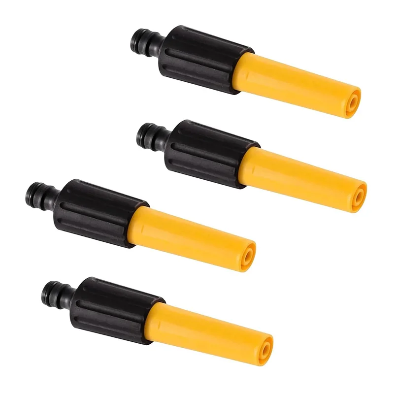 4Pcs Hose Nozzles Hose Sprinkler Set Adjustable Hose Car Wash Nozzle Garden Hose Spray Nozzle Hose Pipe Nozzle End Garden Too