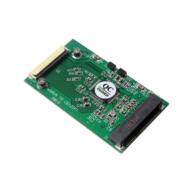 MSATA SSD para CE Cartão Conversor ZIF, Mini PCI-E para 40Pin Converter Card, Cartão Conversor de Transferência, 1,8"