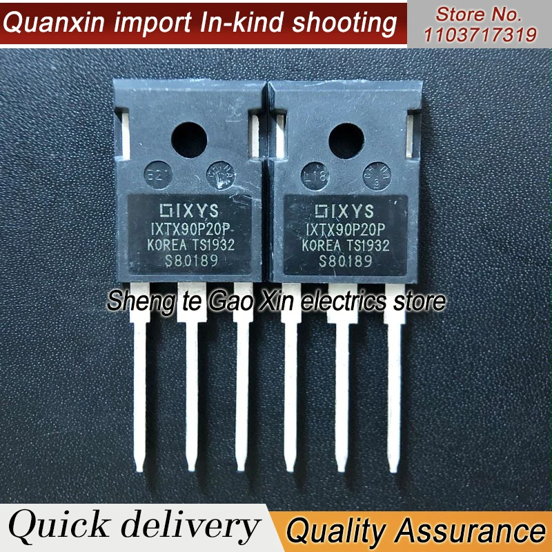 5PCS-10PCS  IXTX90P20P  TO-247 MOS 90A 200V  Best Quality Stock