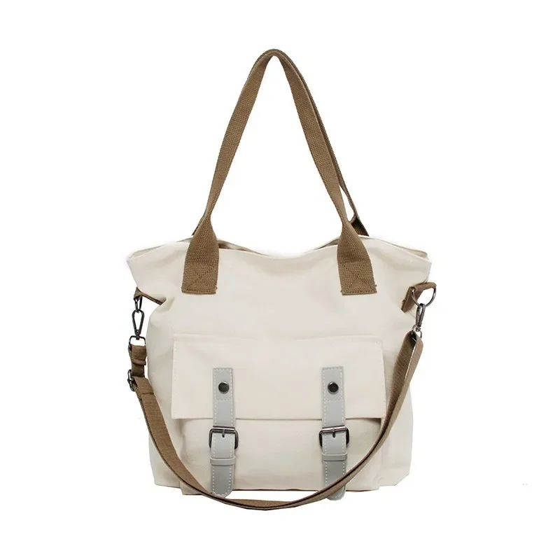 Versatile Canvas Bag Shoulder Bags for Women Purse and Handbag Crossbody Bag Tote Bag for Women Mother Kids Bags School Bags Sac image 6
