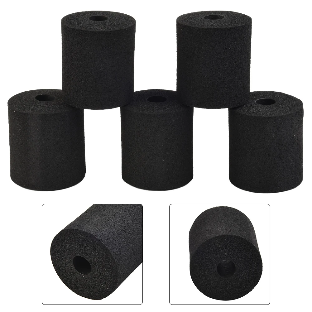 Heavy Duty Sponge Roller Wheel Set for Liquid Based For Glue 5 Pack Replacement Rollers Suitable for Industrial Use